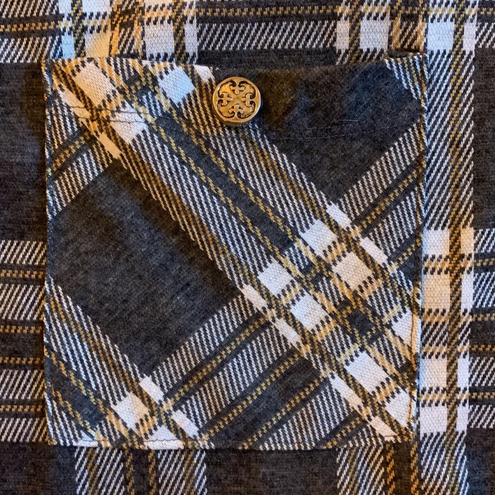 3/4 Sleeve Plaid Dress - Picture 3 of 5